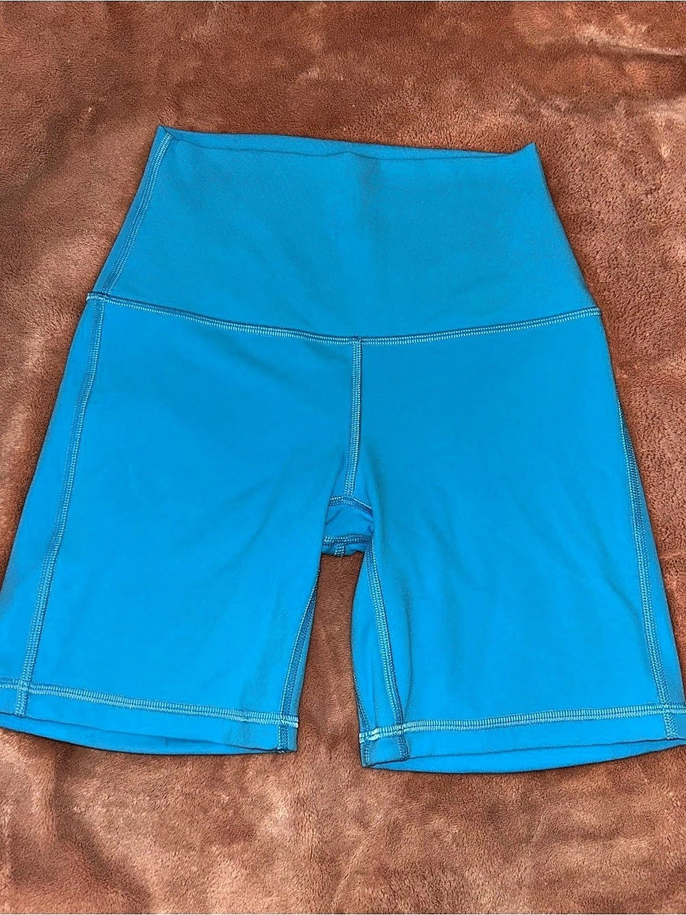 lululemon Align High-Rise Short Blue Athletic Shorts